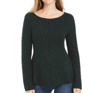 NWT! Style&Co green long sleeve pullover sweater top Women's Petite size $50!